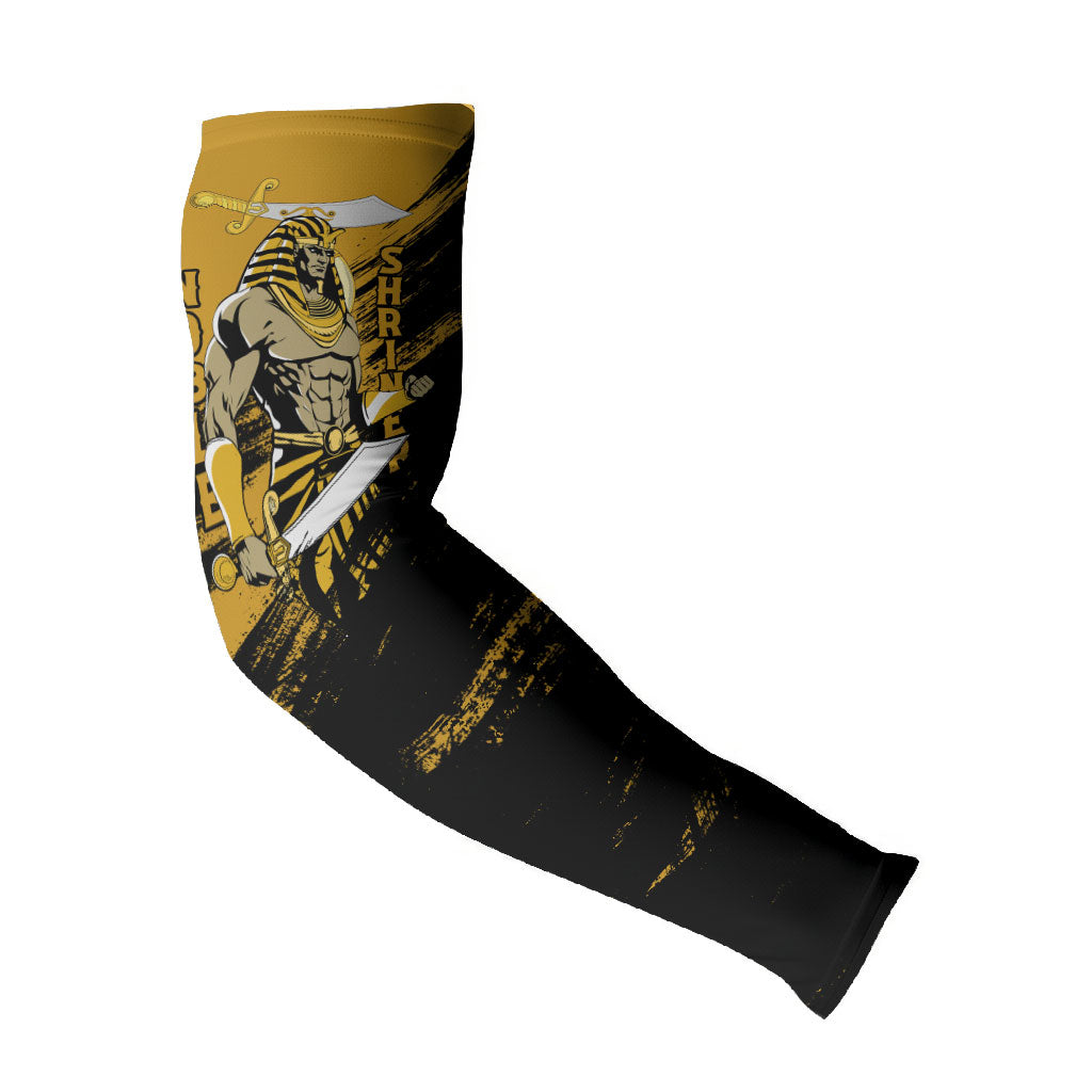 Noble Shriners Arm Sleeves Egyptian Pharaoh Warrior - Scimitar Sword