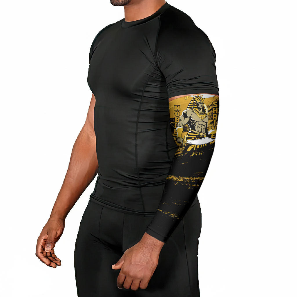 Noble Shriners Arm Sleeves Egyptian Pharaoh Warrior - Scimitar Sword