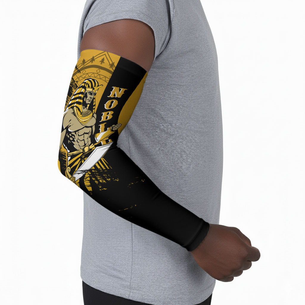 Noble Shriners Arm Sleeves Egyptian Pharaoh Warrior - Scimitar Sword