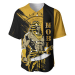 Noble Shriners Baseball Jersey Egyptian Pharaoh Warrior - Scimitar Sword
