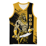 Noble Shriners Basketball Jersey Egyptian Pharaoh Warrior - Scimitar Sword