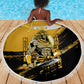 Noble Shriners Beach Blanket Egyptian Pharaoh Warrior - Scimitar Sword