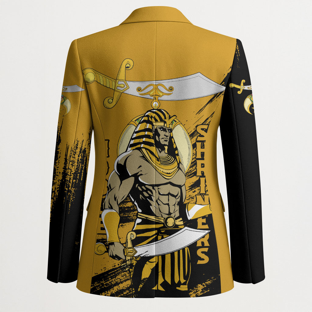 Noble Shriners Blazer Egyptian Pharaoh Warrior - Scimitar Sword