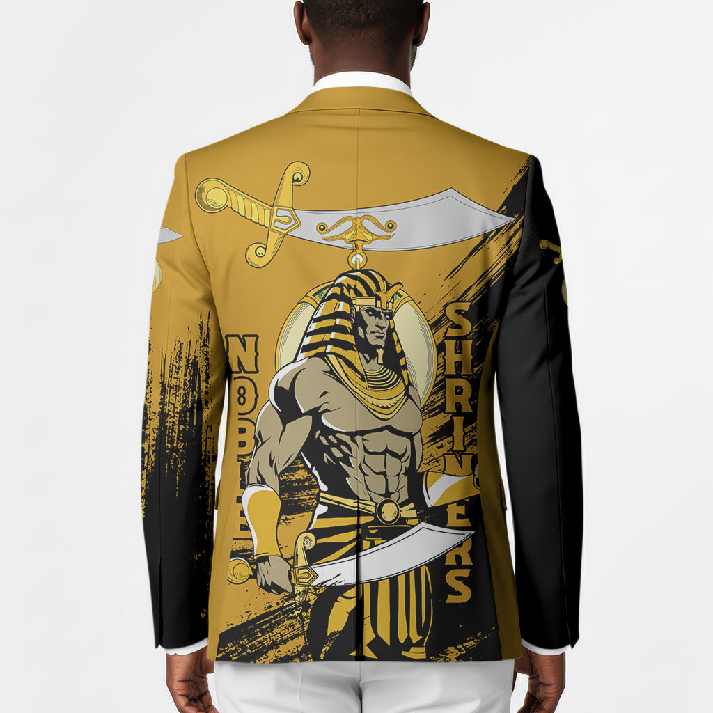 Noble Shriners Blazer Egyptian Pharaoh Warrior - Scimitar Sword
