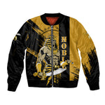 Noble Shriners Bomber Jacket Egyptian Pharaoh Warrior - Scimitar Sword