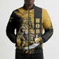 Noble Shriners Bomber Puffer Jacket Egyptian Pharaoh Warrior - Scimitar Sword
