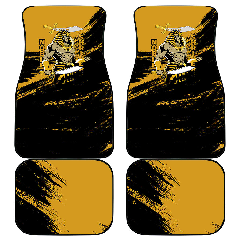 Noble Shriners Car Mats Egyptian Pharaoh Warrior - Scimitar Sword