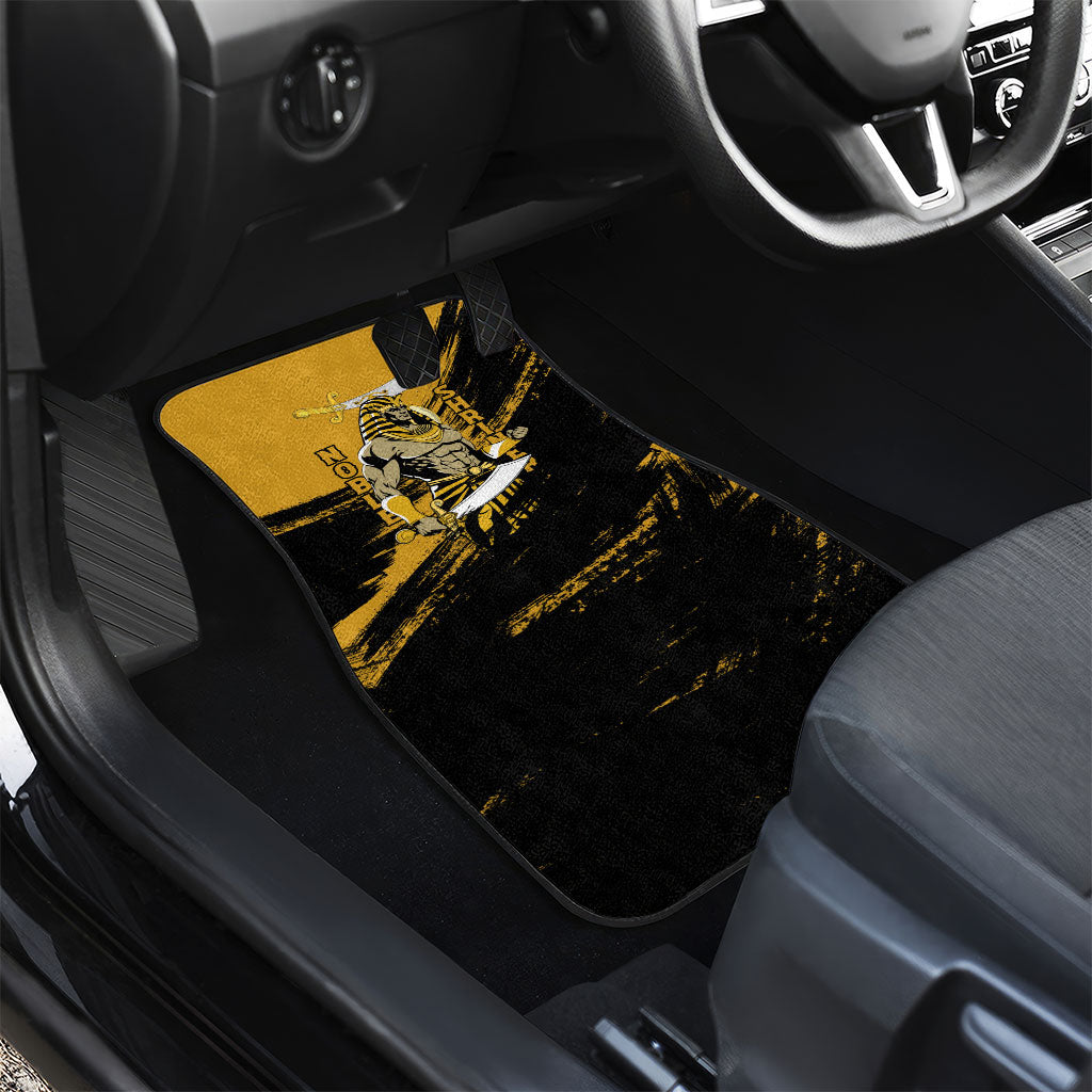 Noble Shriners Car Mats Egyptian Pharaoh Warrior - Scimitar Sword
