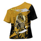 Noble Shriners Cross Shoulder Shirt Egyptian Pharaoh Warrior - Scimitar Sword