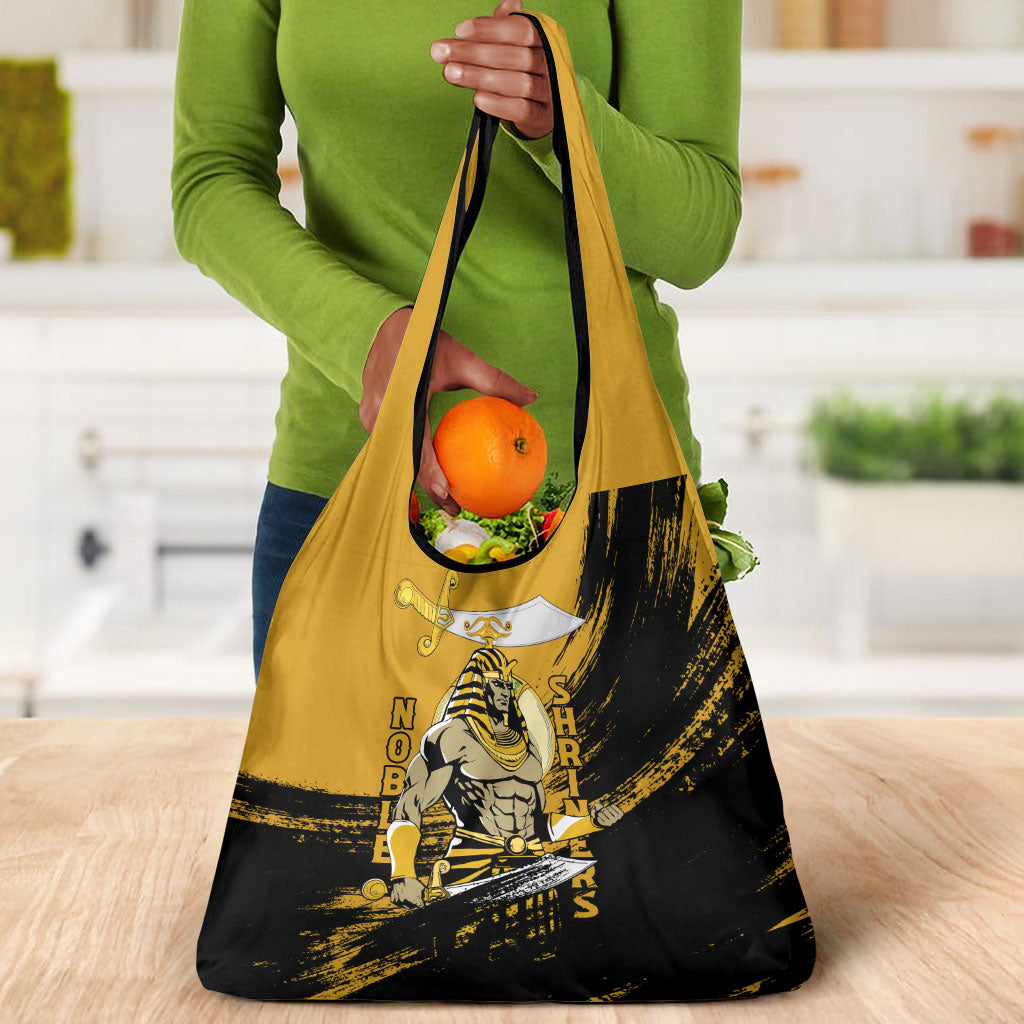 Noble Shriners Grocery Bag Egyptian Pharaoh Warrior - Scimitar Sword