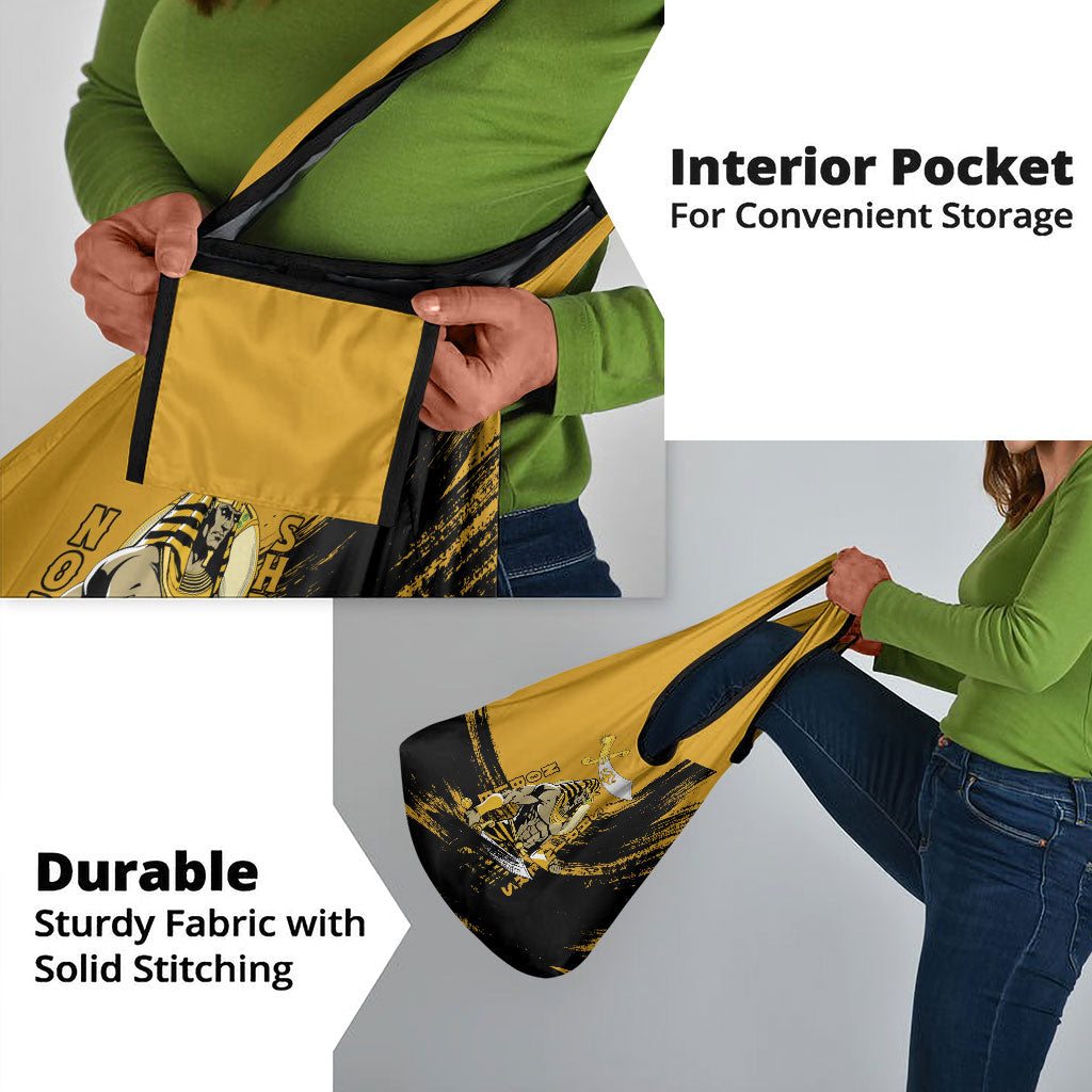 Noble Shriners Grocery Bag Egyptian Pharaoh Warrior - Scimitar Sword