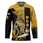 Noble Shriners Hockey Jersey Egyptian Pharaoh Warrior - Scimitar Sword