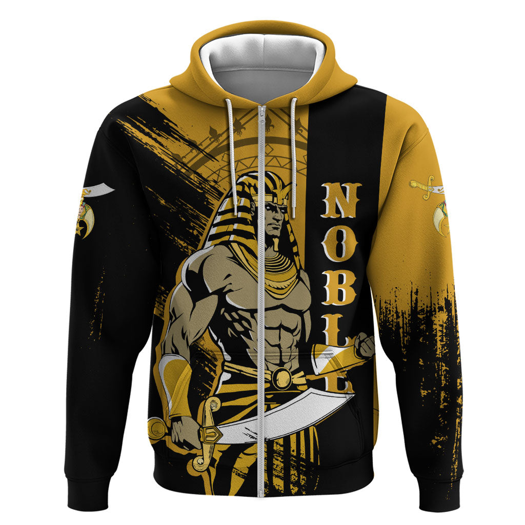 Noble Shriners Hoodie Egyptian Pharaoh Warrior - Scimitar Sword