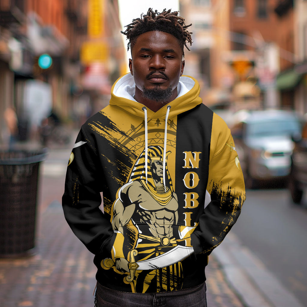 Noble Shriners Hoodie Egyptian Pharaoh Warrior - Scimitar Sword