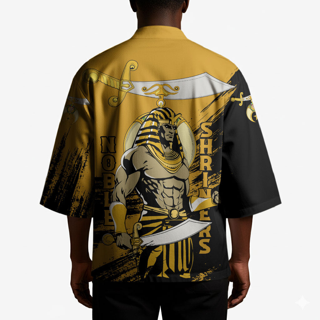 Noble Shriners Kimono Egyptian Pharaoh Warrior - Scimitar Sword