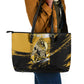 Noble Shriners Leather Tote Bag Egyptian Pharaoh Warrior - Scimitar Sword