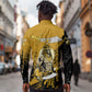 Noble Shriners Long Sleeve Button Shirt Egyptian Pharaoh Warrior - Scimitar Sword