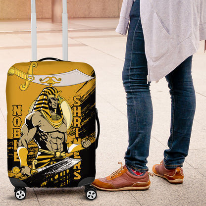 Noble Shriners Luggage Cover Egyptian Pharaoh Warrior - Scimitar Sword