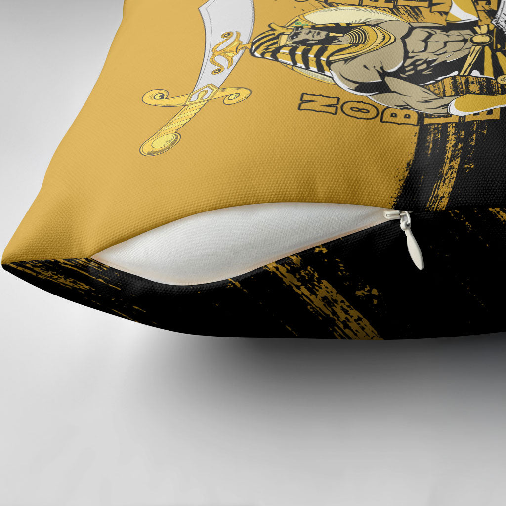 Noble Shriners Pillow Cover Egyptian Pharaoh Warrior - Scimitar Sword