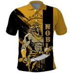 Noble Shriners Polo Shirt Egyptian Pharaoh Warrior - Scimitar Sword
