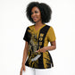 Noble Shriners Scrub Top Egyptian Pharaoh Warrior - Scimitar Sword