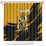 Noble Shriners Shower Curtain Egyptian Pharaoh Warrior - Scimitar Sword