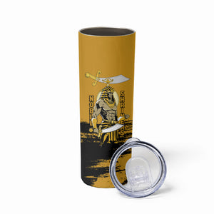 Noble Shriners Skinny Tumbler Egyptian Pharaoh Warrior - Scimitar Sword