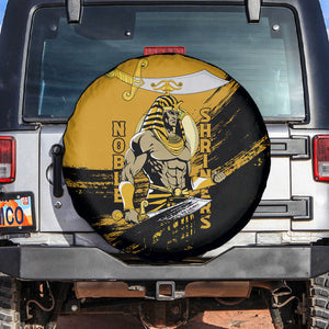 Noble Shriners Spare Tire Cover Egyptian Pharaoh Warrior - Scimitar Sword