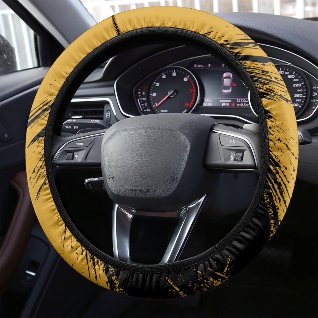 Noble Shriners Steering Wheel Cover Egyptian Pharaoh Warrior - Scimitar Sword