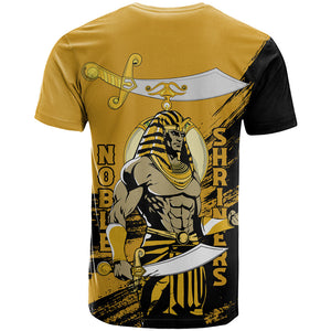 Noble Shriners T shirt Egyptian Pharaoh Warrior - Scimitar Sword