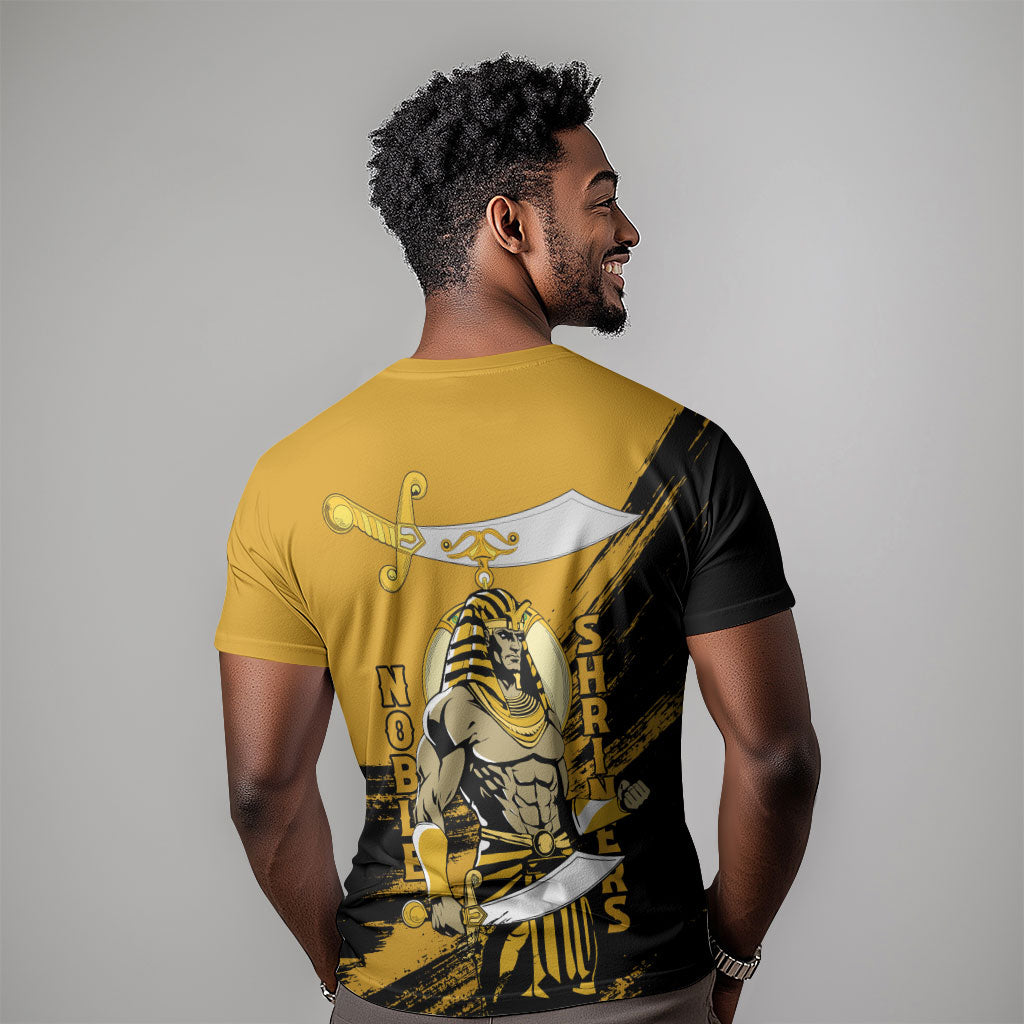 Noble Shriners T shirt Egyptian Pharaoh Warrior - Scimitar Sword