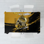 Noble Shriners Tablecloth Egyptian Pharaoh Warrior - Scimitar Sword