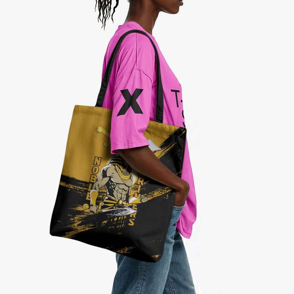 Noble Shriners Tote Bag Egyptian Pharaoh Warrior - Scimitar Sword