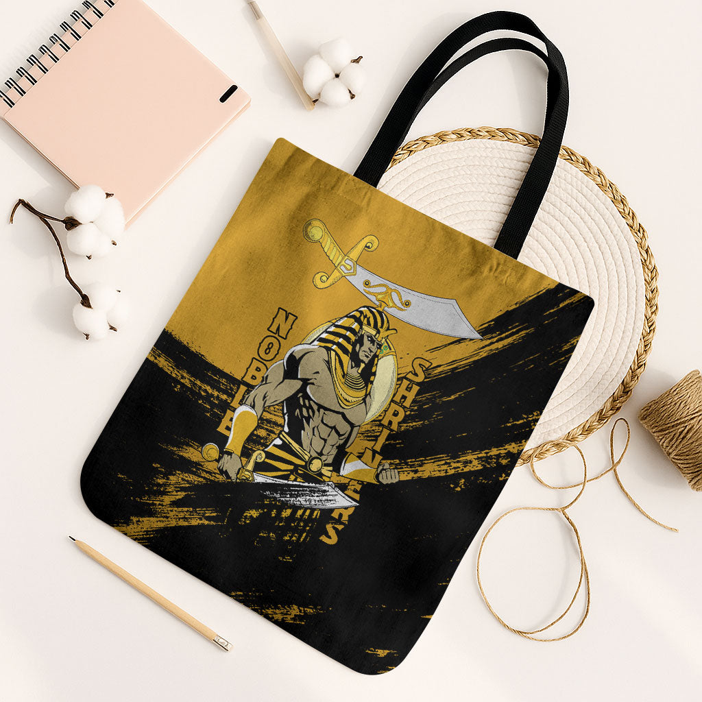 Noble Shriners Tote Bag Egyptian Pharaoh Warrior - Scimitar Sword