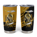 Noble Shriners Tumbler Cup Egyptian Pharaoh Warrior - Scimitar Sword