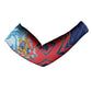 Personalized DR Congo Football Leopard Victory Arm Sleeves Congolese Soccer Comic Style