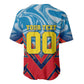 Personalized DR Congo Football Leopard Victory Baseball Jersey Congolese Soccer Comic Style
