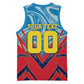 Personalized DR Congo Football Leopard Victory Basketball Jersey Congolese Soccer Comic Style