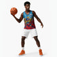 Personalized DR Congo Football Leopard Victory Basketball Jersey Congolese Soccer Comic Style
