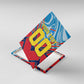 Personalized DR Congo Football Leopard Victory Canvas Wall Art Congolese Soccer Comic Style