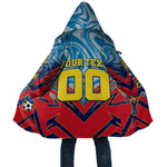 Personalized DR Congo Football Leopard Victory Cloak Congolese Soccer Comic Style