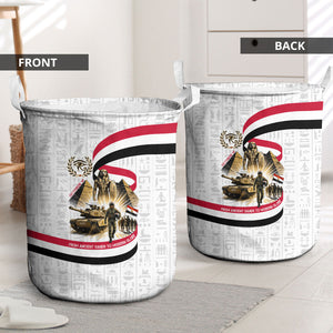 Egyptian Armed Forces Laundry Basket Military Pharaoh Pyramids Egyptian Hieroglyphs