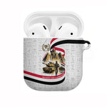 Egyptian Armed Forces AirPods Case Military Pharaoh Pyramids Egyptian Hieroglyphs