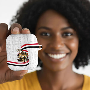 Egyptian Armed Forces AirPods Case Military Pharaoh Pyramids Egyptian Hieroglyphs