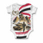 Egyptian Armed Forces Baby Onesie Military Pharaoh Pyramids Egyptian Hieroglyphs