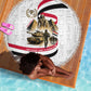 Egyptian Armed Forces Beach Blanket Military Pharaoh Pyramids Egyptian Hieroglyphs