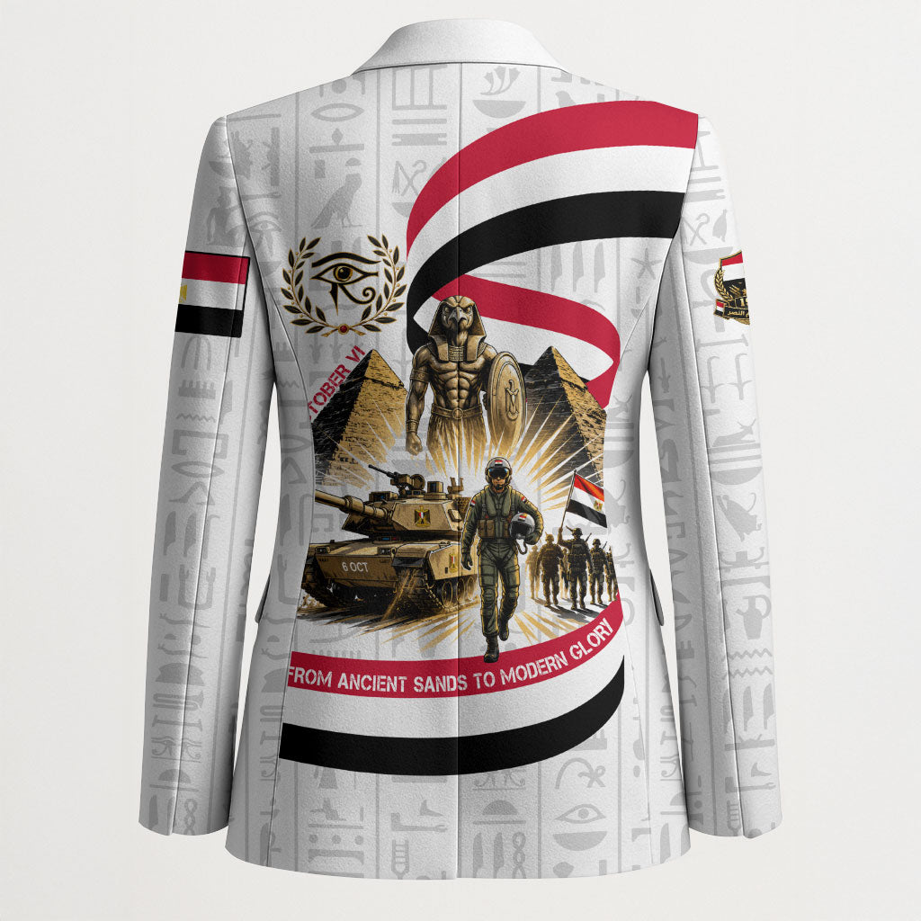 Egyptian Armed Forces Blazer Military Pharaoh Pyramids Egyptian Hieroglyphs
