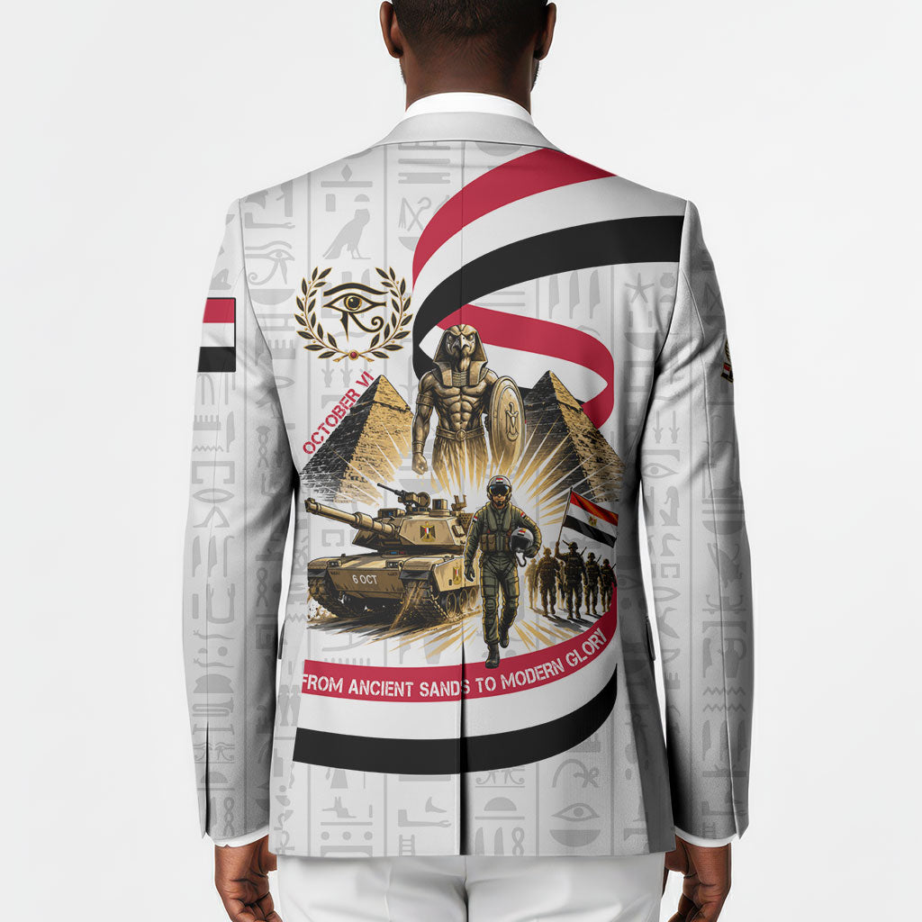 Egyptian Armed Forces Blazer Military Pharaoh Pyramids Egyptian Hieroglyphs