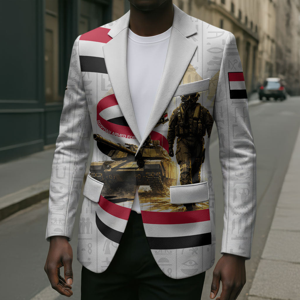Egyptian Armed Forces Blazer Military Pharaoh Pyramids Egyptian Hieroglyphs
