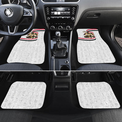 Egyptian Armed Forces Car Mats Military Pharaoh Pyramids Egyptian Hieroglyphs